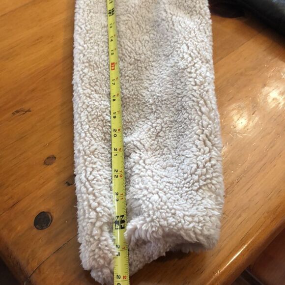 BDG Faux Leather And Sherpa Jacket Urban Outfitters - Picture 14 of 16